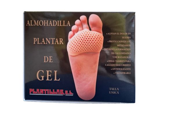 caja almohadilla plantar de gel