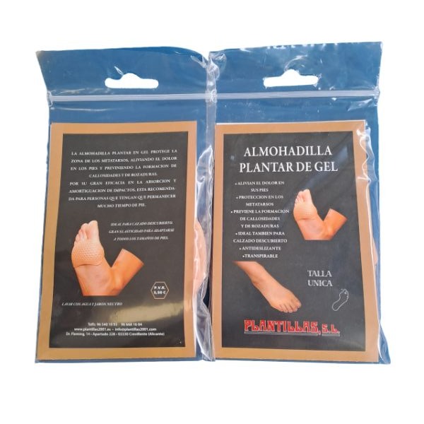 almohadilla plantar