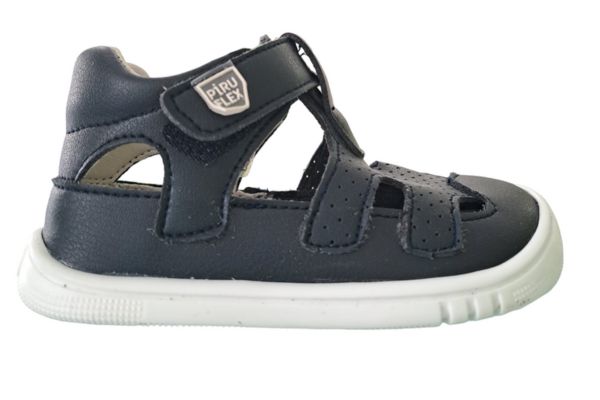 sandalias respetuosas azul marino
