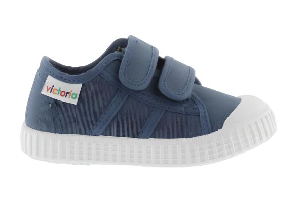 Zapatillas Victoria para niños Basket tiras lona