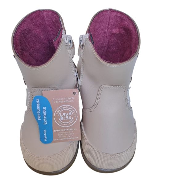 botas de piel para niñas