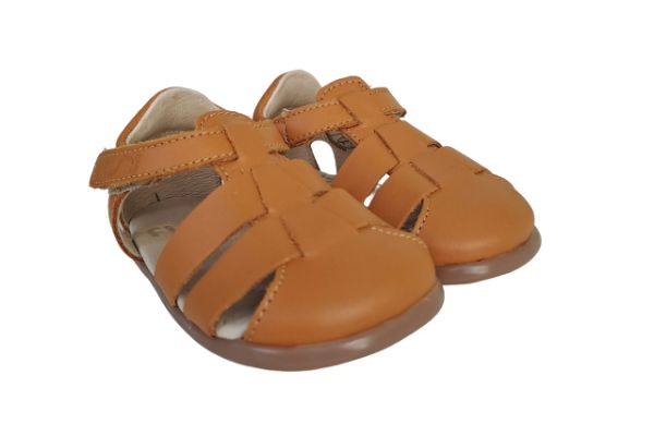 sandalias barefoot cuero